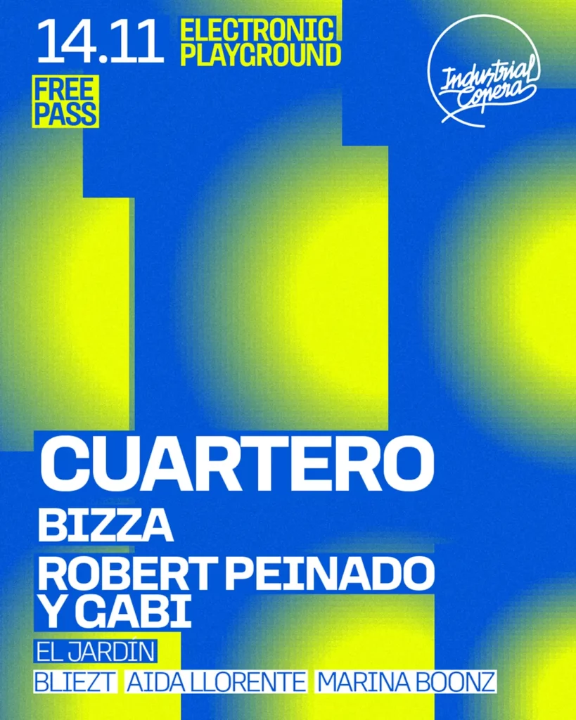 Cartel de ELECTRONIC PLAYGROUND