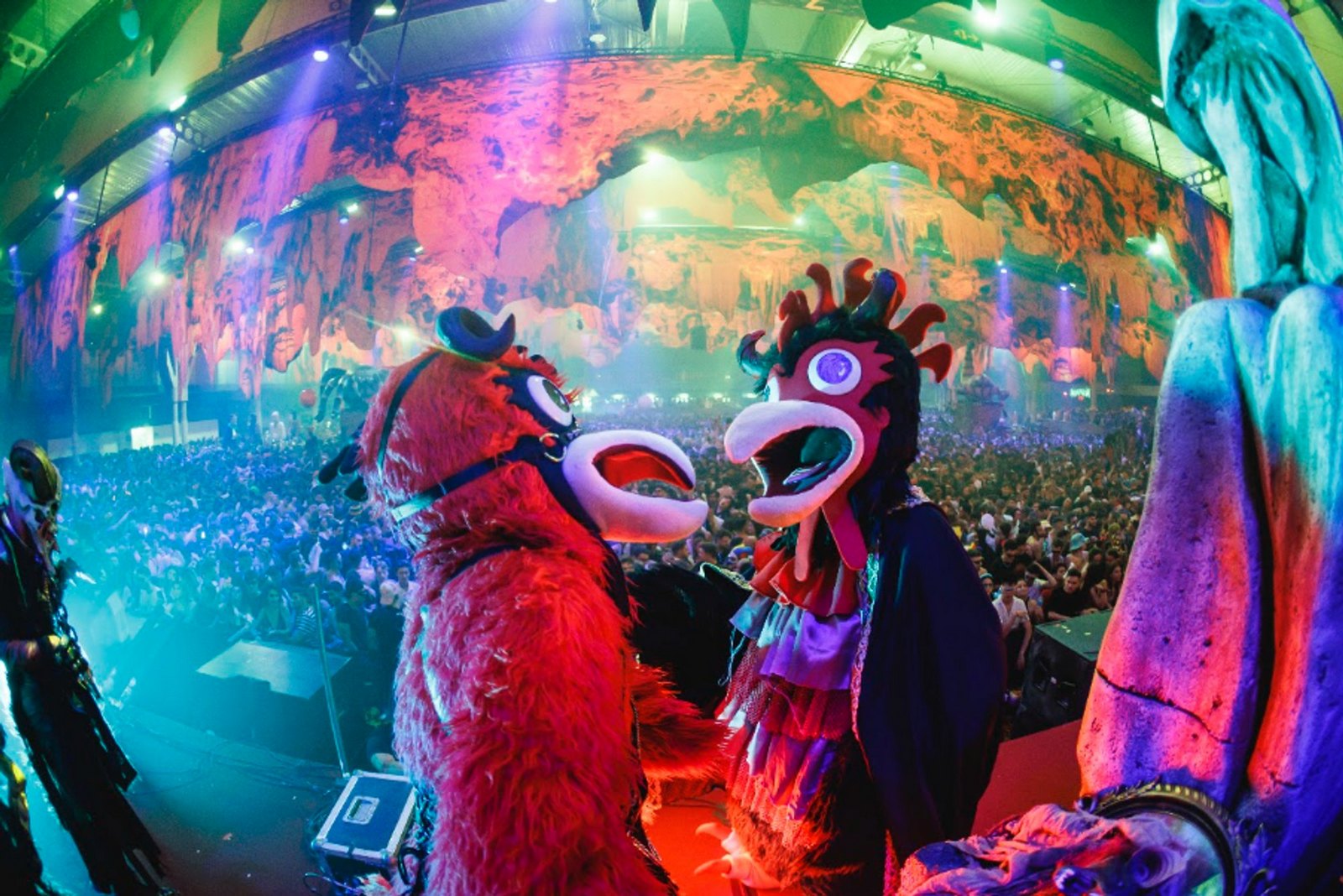 elrow Horroween Festival Winamax Valencia lo tiene todo listo: doce horas, tres escenarios y más de 20.000 personas en Sagunto