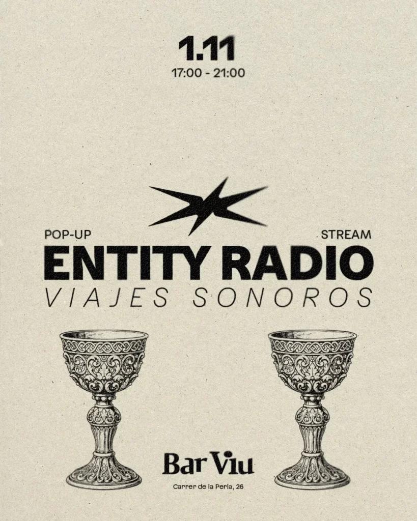Cartel de ENTITY RADIO: VIAJES SONOROS
