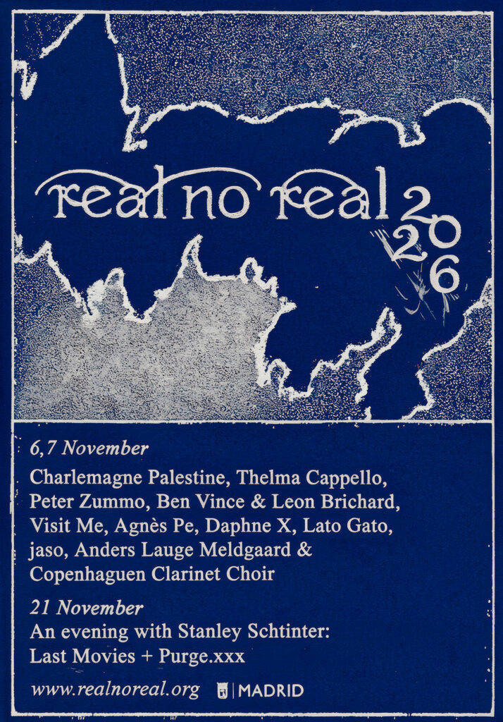 Cartel de FESTIVAL REAL NO REAL