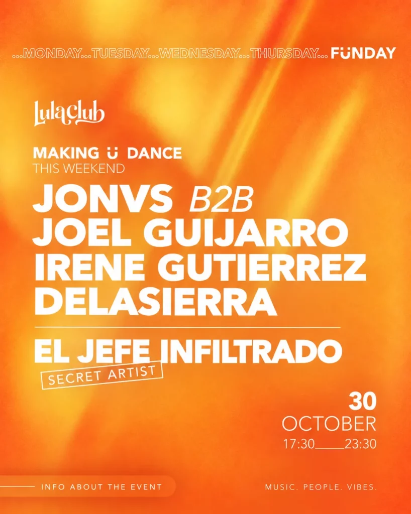 Cartel de FÜNDAY