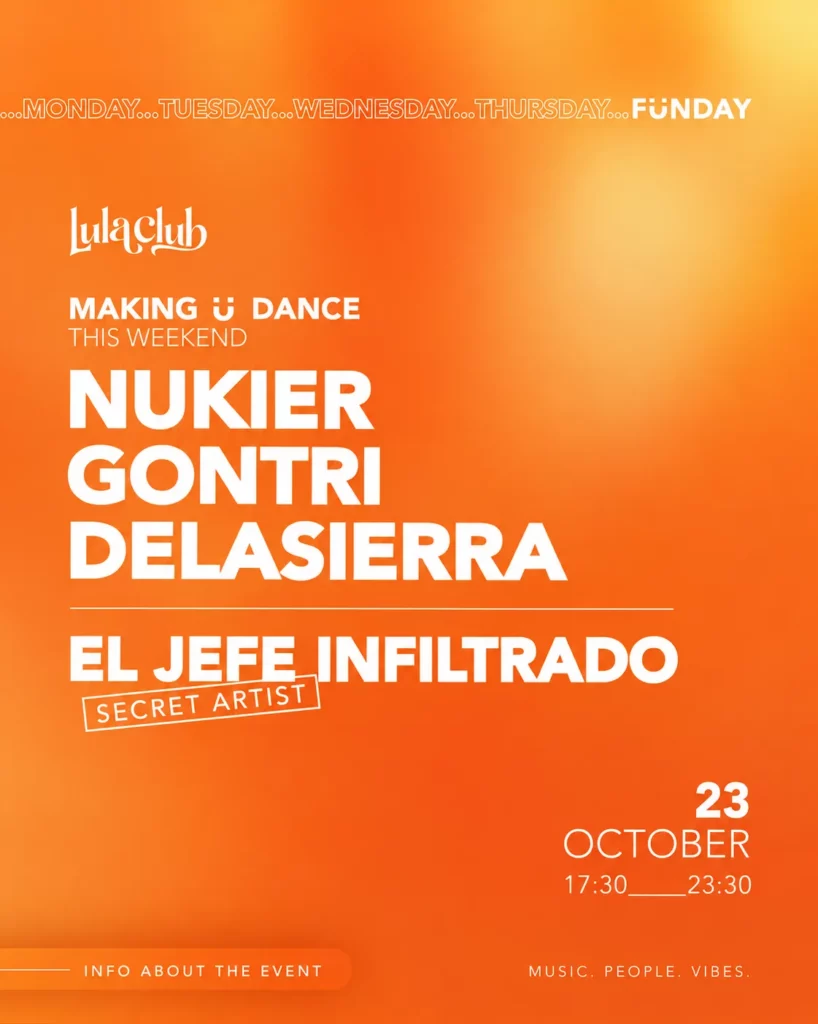 Cartel de FÜNDAY