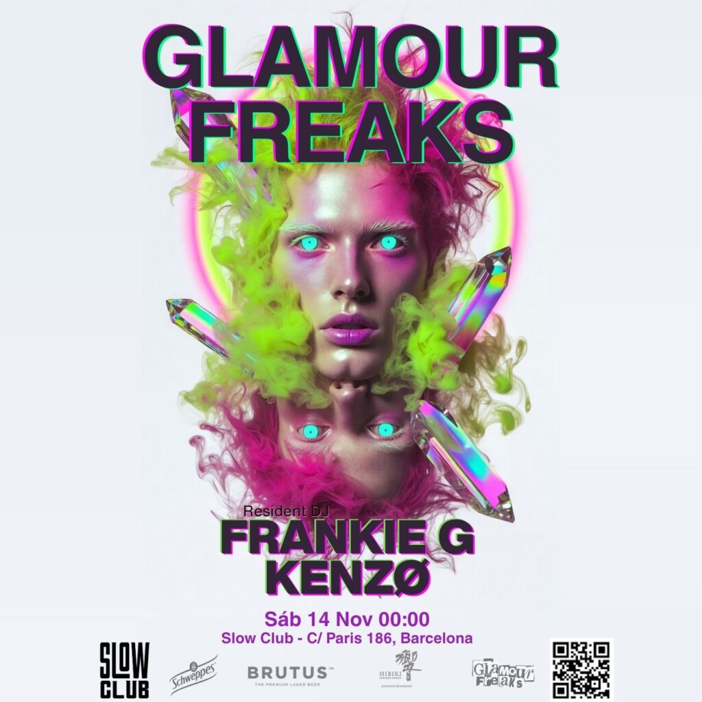 Cartel de GLAMOUR FREAKS