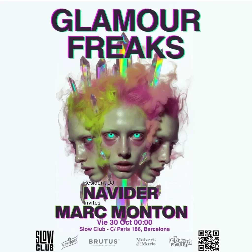 Cartel de GLAMOUR FREAKS