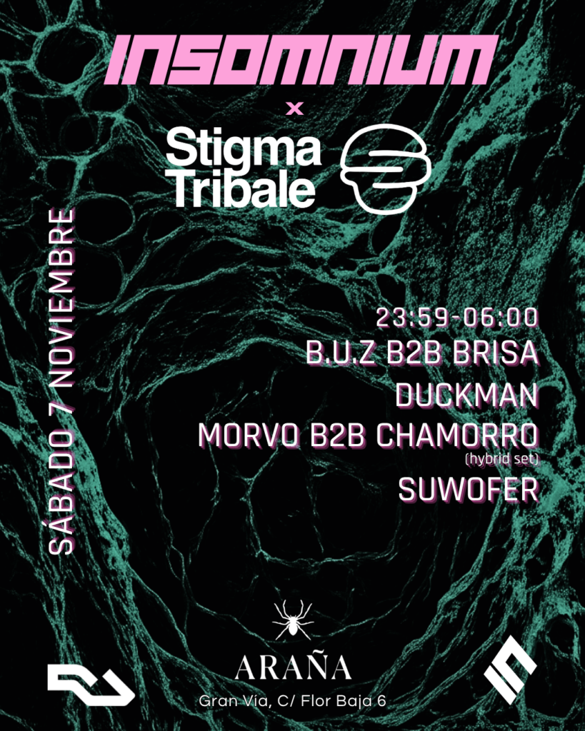Cartel de INSOMNIUM SERIES