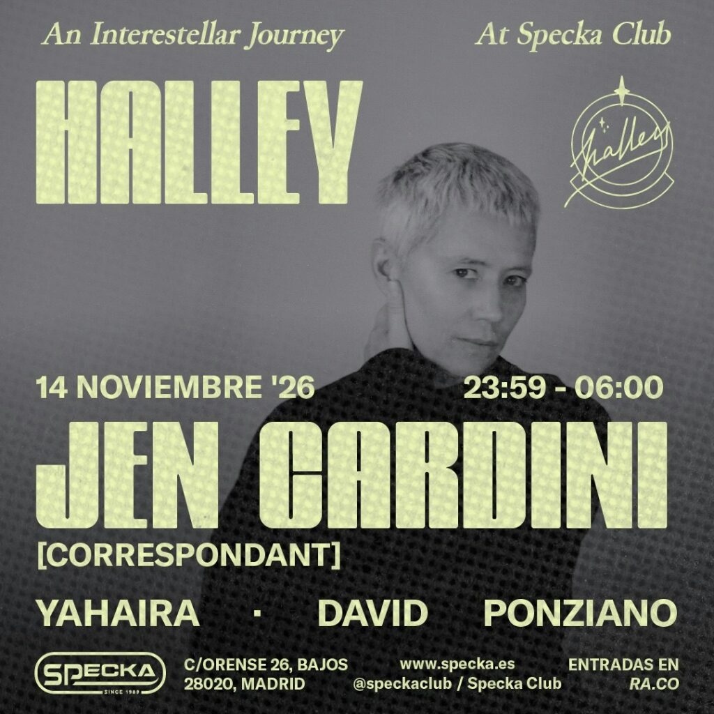 Cartel de JEN CARDINI | HALLEY CLUB