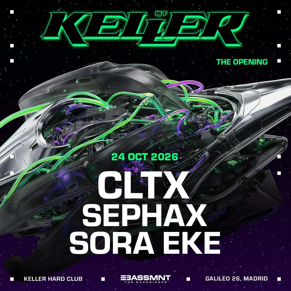 Cartel de KELLER HARD CLUB 38: CLTX