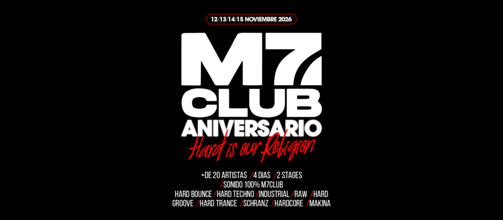 Cartel de M7 CLUB