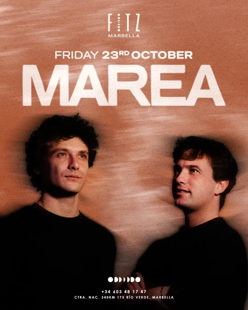 Cartel de MAREA X FITZ