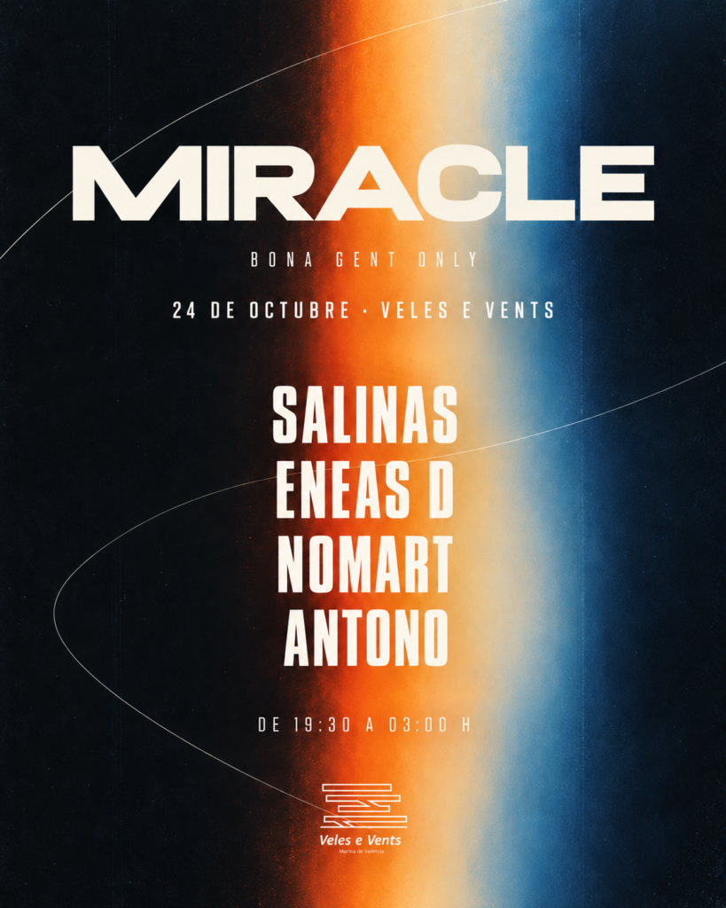 Cartel de MIRACLE VELES E VENTS