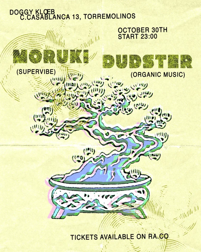 Cartel de MORUKI + DUDSTER