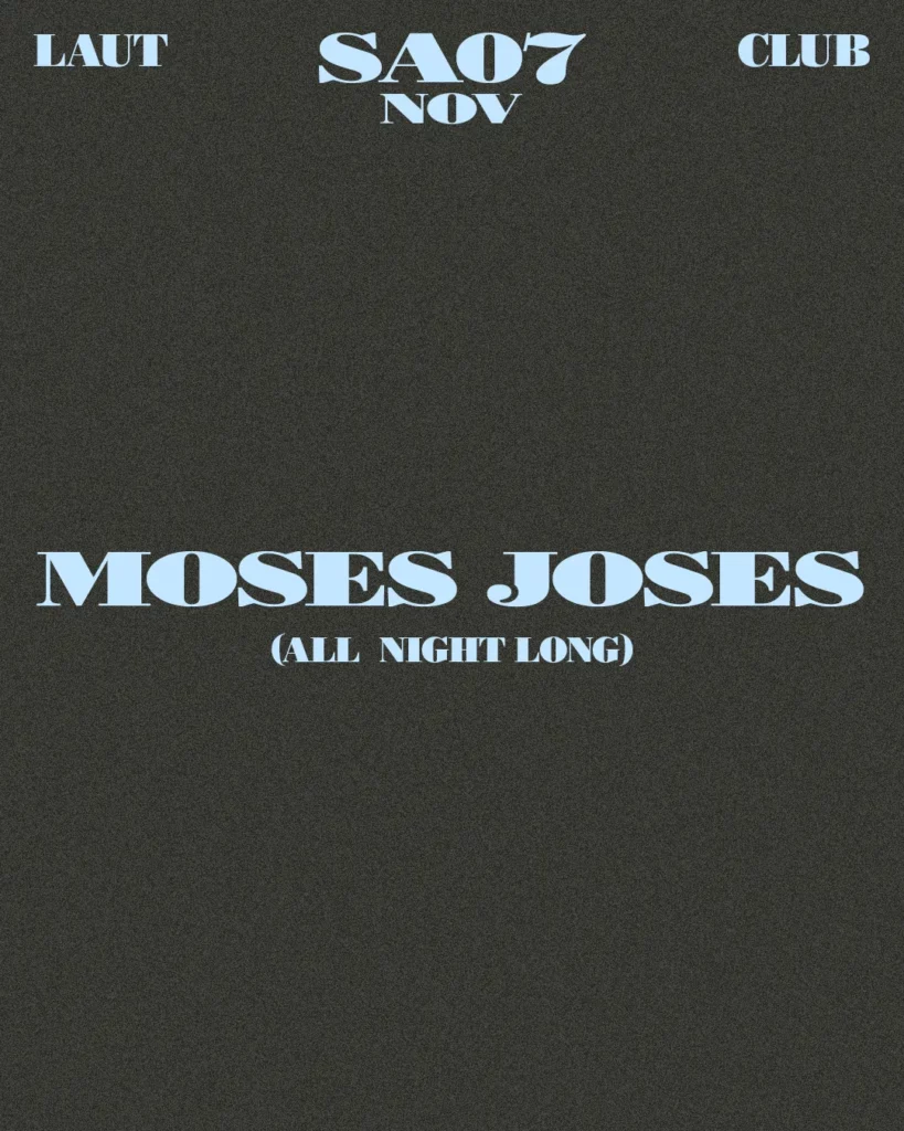 Cartel de MOSES JOSES