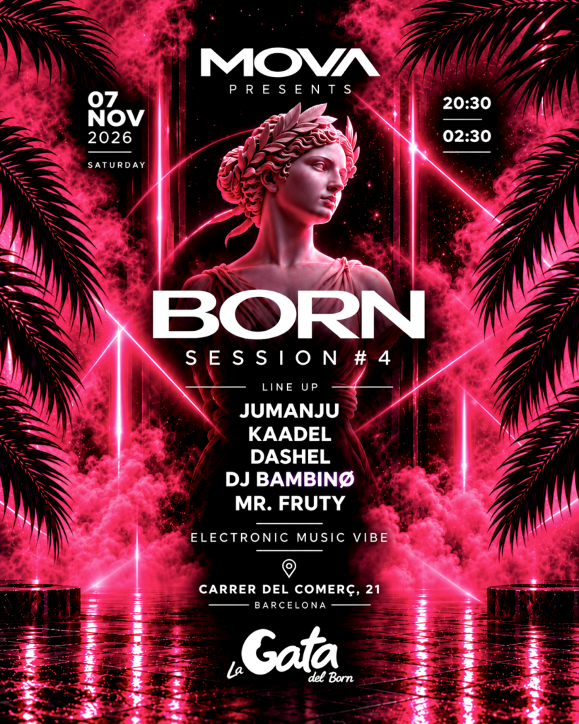 Cartel de MOVA BARCELONA
