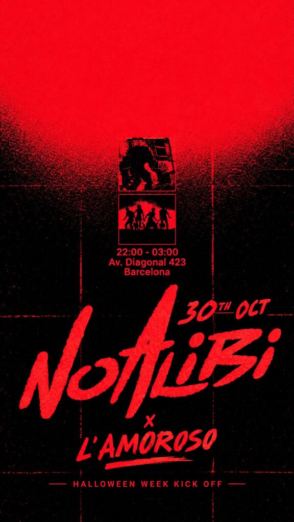 Cartel de NO ALIBI