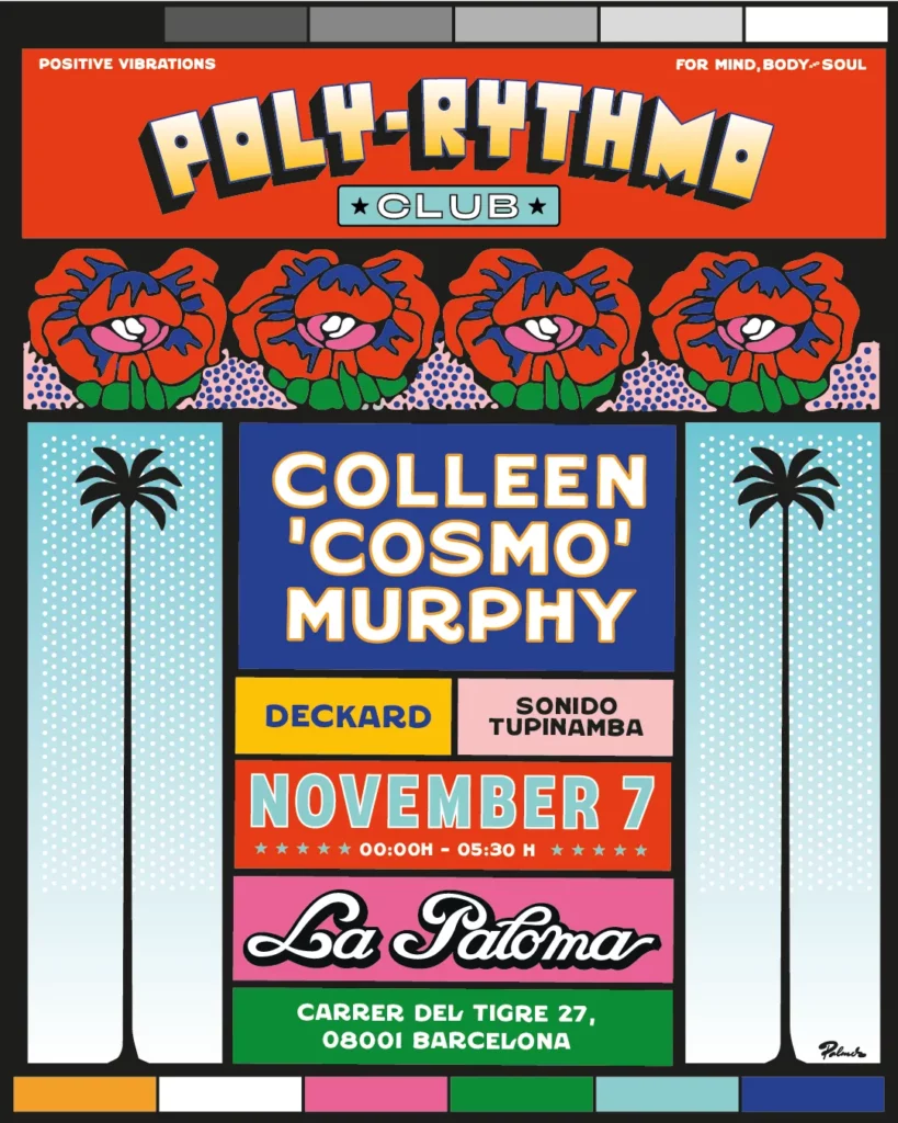 Cartel de POLY-RYTHMO CLUB