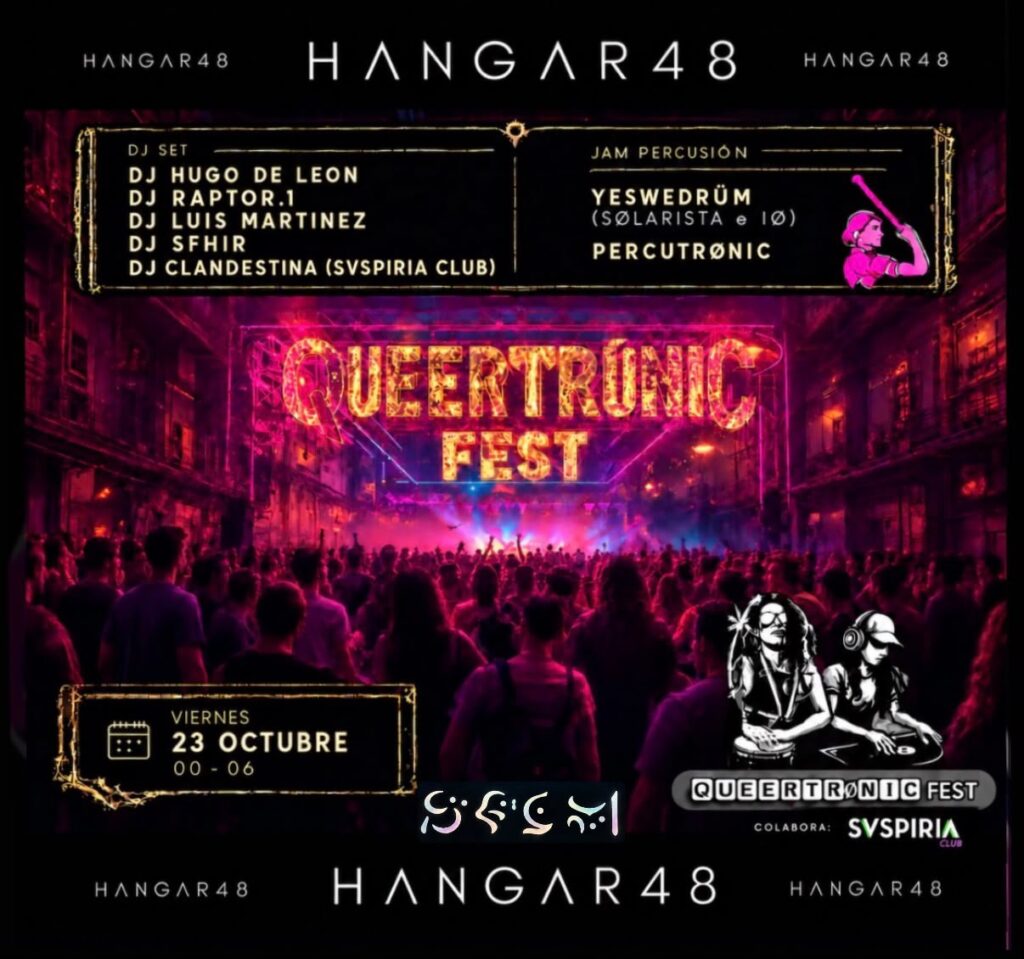 Cartel de QUEERTRØNIC FEST
