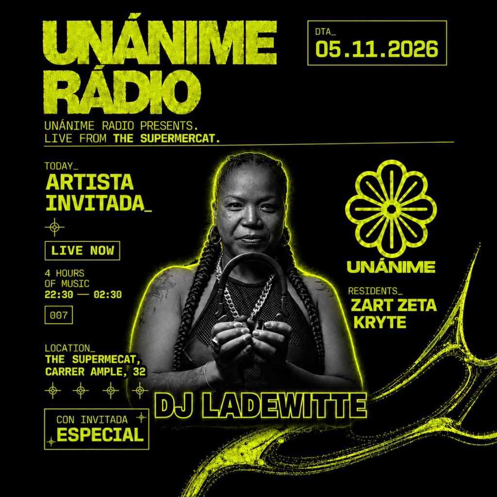 Cartel de RADIO UNÁNIME
