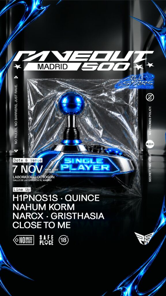 Cartel de RAVEOUT500
