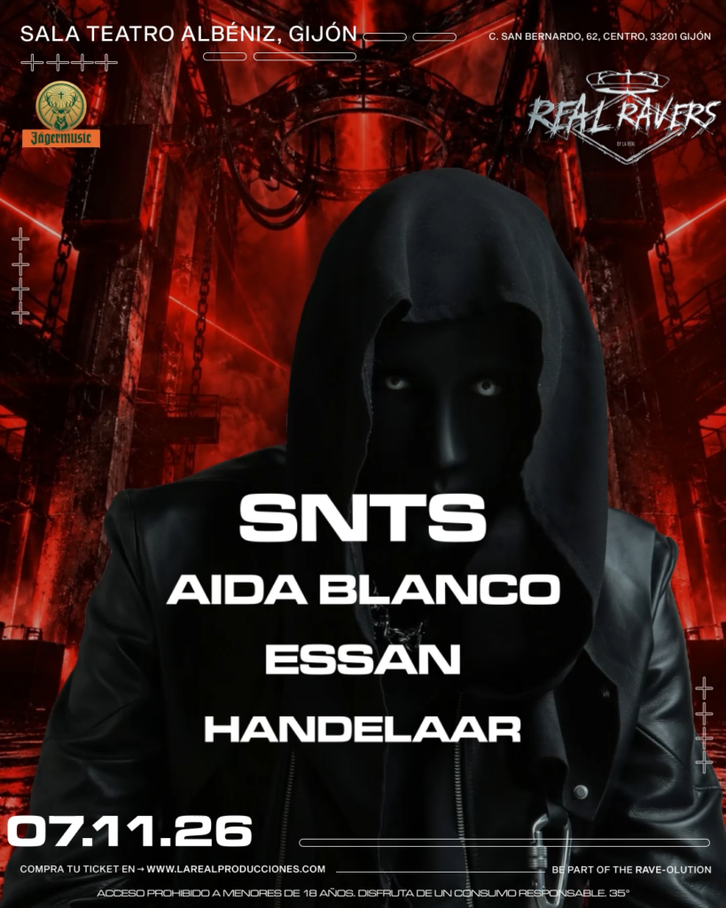 Cartel de REAL RAVERS