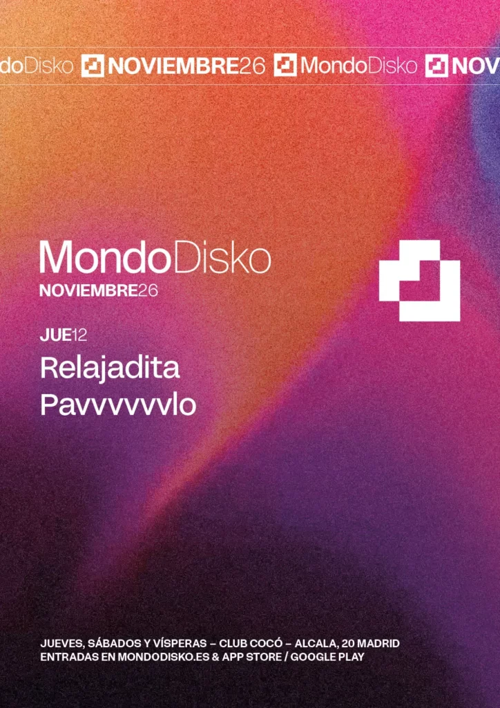 Cartel de RELAJADITA