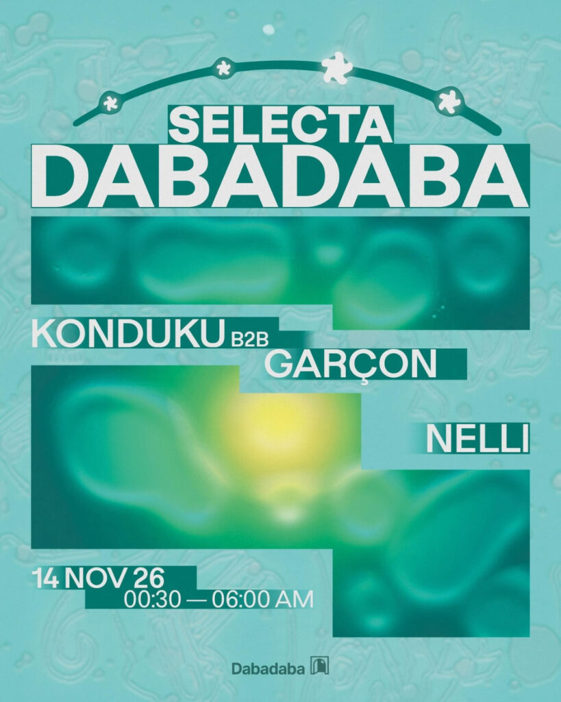 Cartel de SELECTA: KONDUKU & GARÇON + NELLI