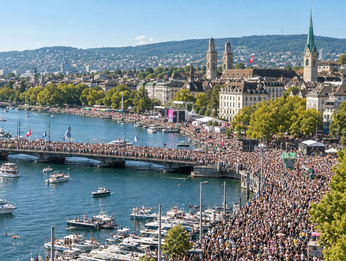 Street Parade revienta Zúrich: la mayor rave gratis del mundo