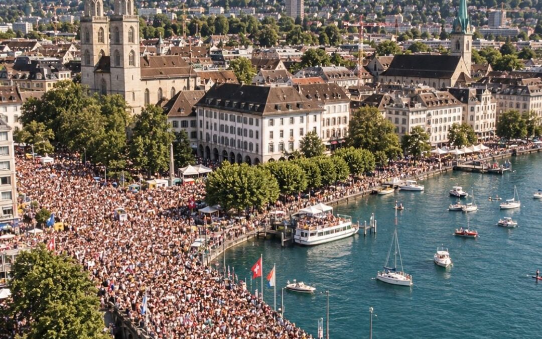Street Parade revienta Zúrich: la mayor rave gratis del mundo