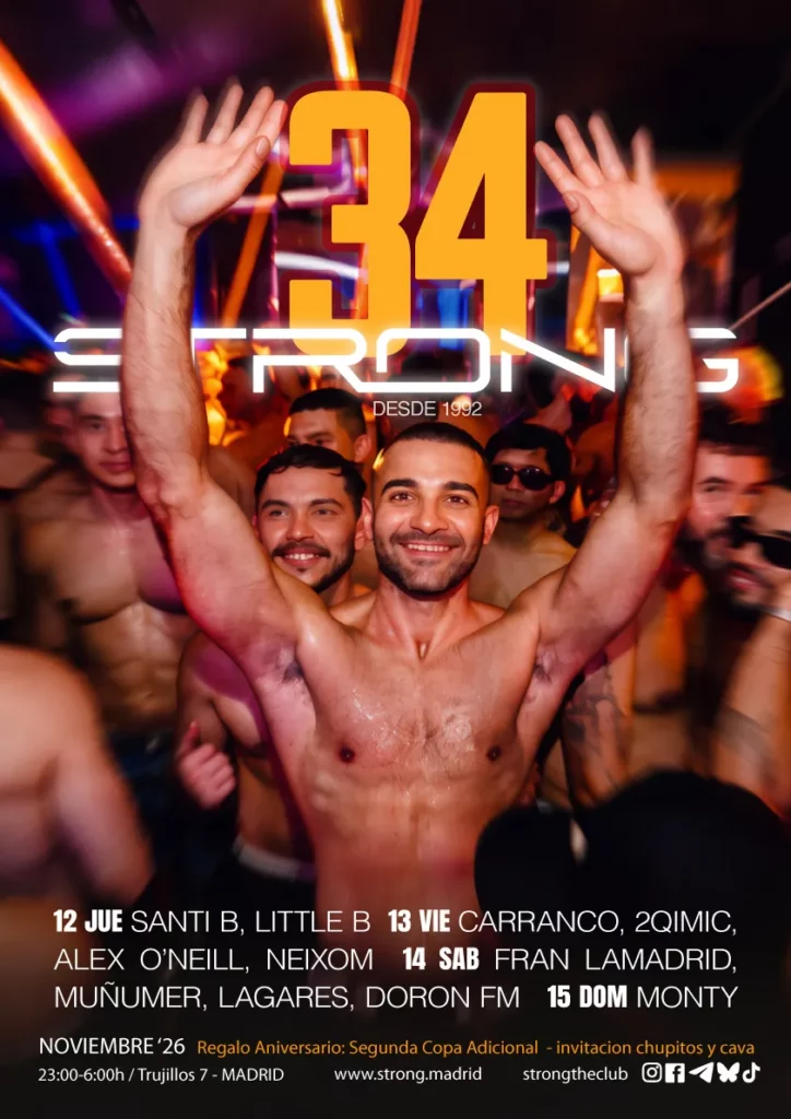 Cartel de STRONG THE CLUB