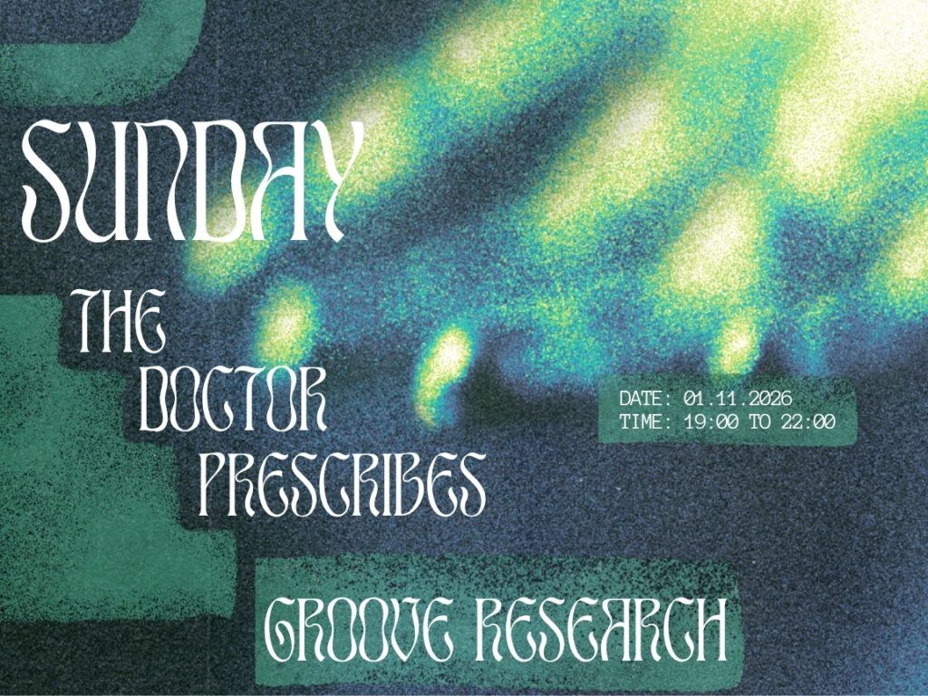Cartel de SUNDAY’S PRESCRIPTION