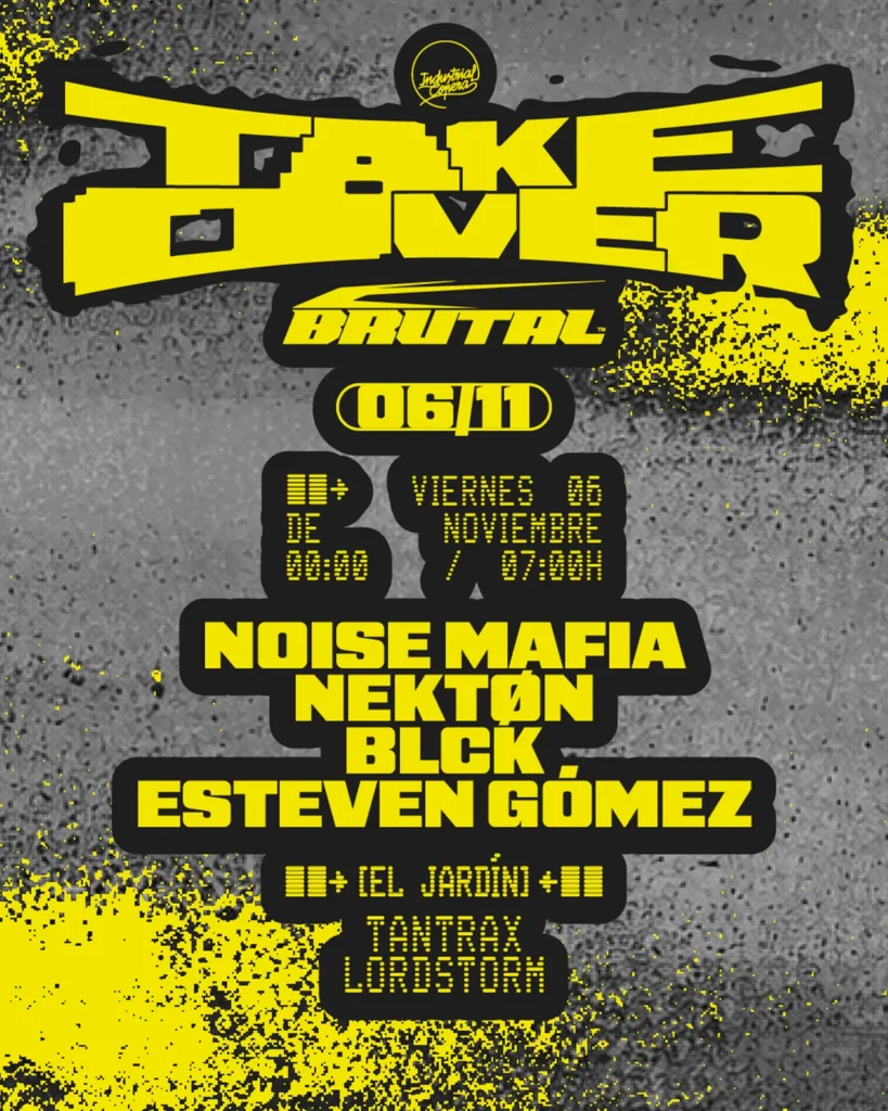 Cartel de TAKE OVER – BRUTAL