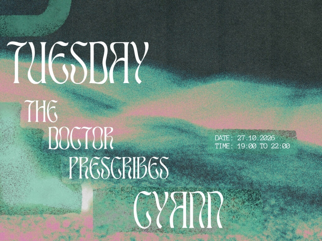 Cartel de TUESDAY’S PRESCRIPTION