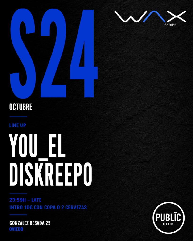 Cartel de WAX SERIES